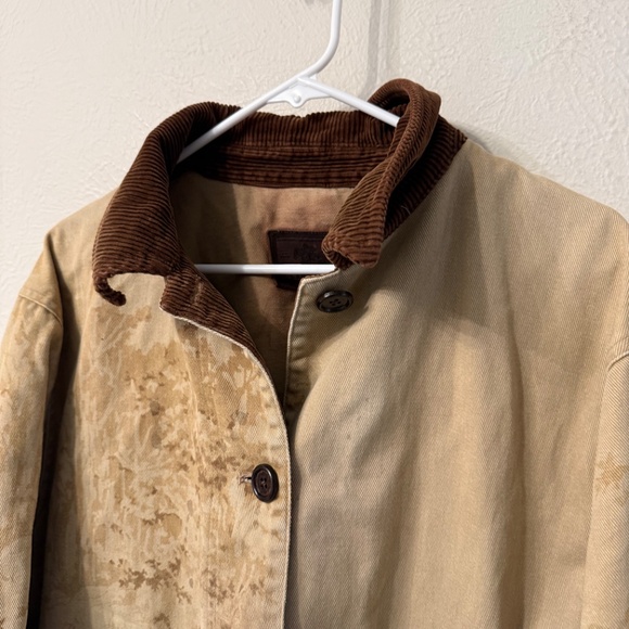 VTG 90s Ralph Lauren Barn Coat Chore Coat Horse Equestrian Ranch Hunt size 3X - Picture 2 of 16